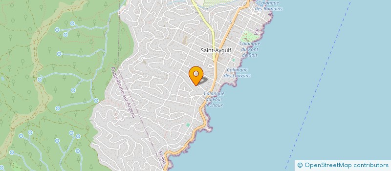 localisation de l'entreprise MADAME AURELIE DUPONT à FREJUS