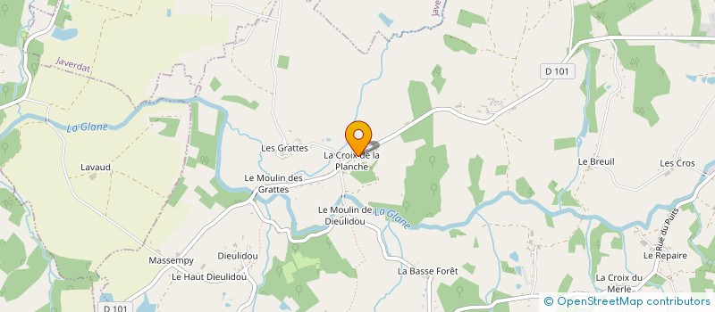 localisation de l'entreprise MADAME AURELIE DUQUEROIX à ORADOUR-SUR-GLANE