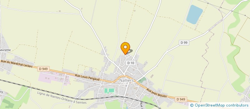 localisation de l'entreprise MADAME AURELIE DURANCEAU  NALLIERS