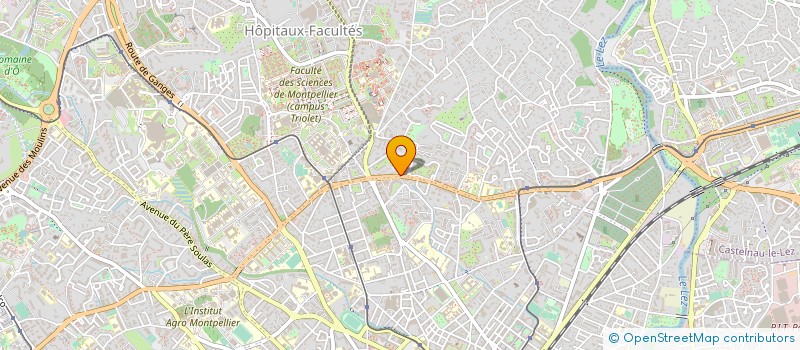 localisation de l'entreprise MADAME AURELIE DURAND à MONTPELLIER