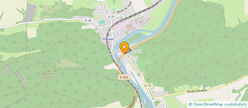 localisation de l'entreprise MADAME AURELIE DURANT  SANCEY