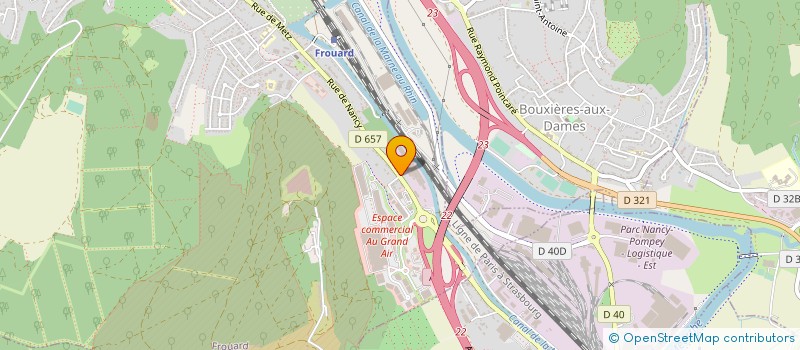 localisation de l'entreprise MADAME AURELIE DUREY  FROUARD