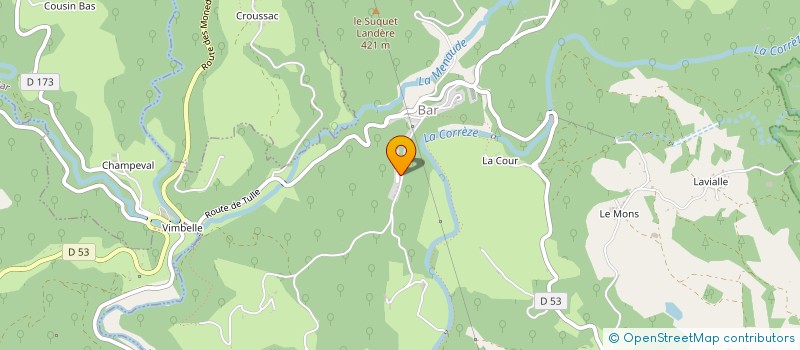 localisation de l'entreprise MADAME AURELIE DUROY  BAR