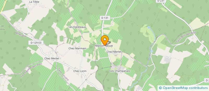 localisation de l'entreprise MADAME AURELIE DUTEIL  AUTHON-EBEON