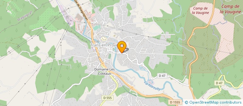 localisation de l'entreprise MADAME AURELIE DUVILLARD à TRANS-EN-PROVENCE