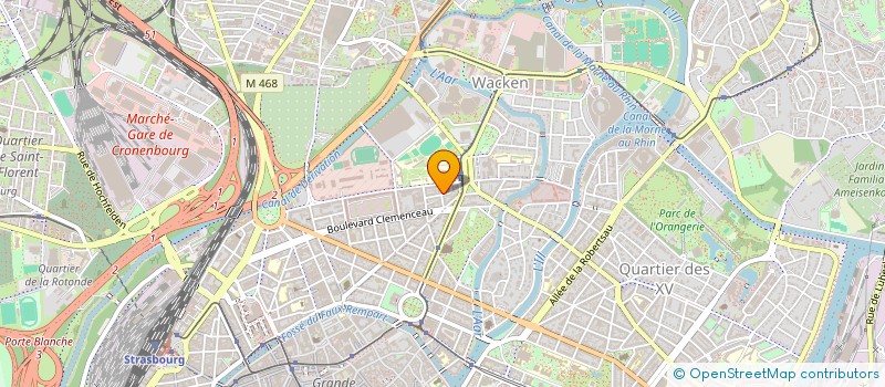 localisation de l'entreprise MADAME AURELIE EL KAIM  STRASBOURG