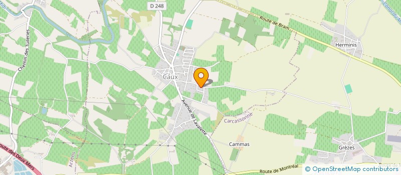 localisation de l'entreprise MADAME AURELIE ESTEBAN  CAUX-ET-SAUZENS