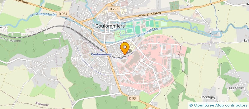 localisation de l'entreprise MADAME AURELIE FABI à COULOMMIERS