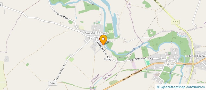 localisation de l'entreprise MADAME AURELIE FABRICI à SAINT-GEORGES-SUR-ARNON