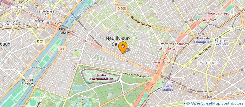 localisation de l'entreprise MADAME AURELIE FALIL à NEUILLY-SUR-SEINE