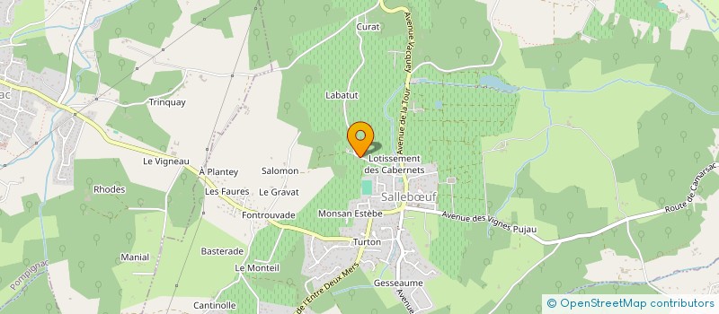 localisation de l'entreprise MADAME AURELIE FALXA  SALLEBUF