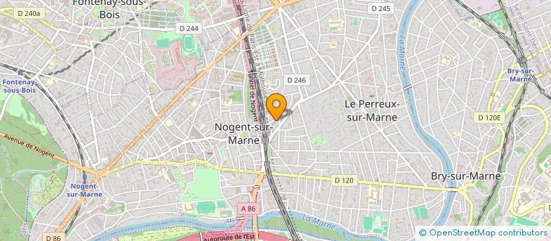 localisation de l'entreprise MADAME AURELIE FARDEAU à LE PERREUX-SUR-MARNE