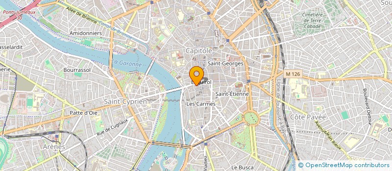 localisation de l'entreprise MADAME AURELIE FAURE  TOULOUSE