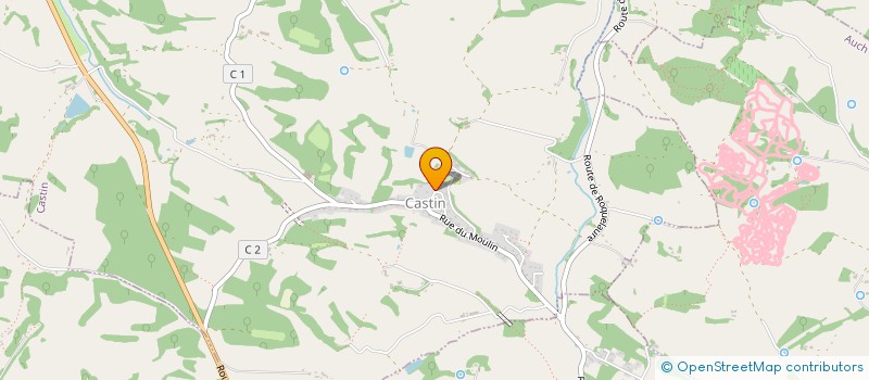 localisation de l'entreprise MADAME AURELIE FAUTER  CASTIN