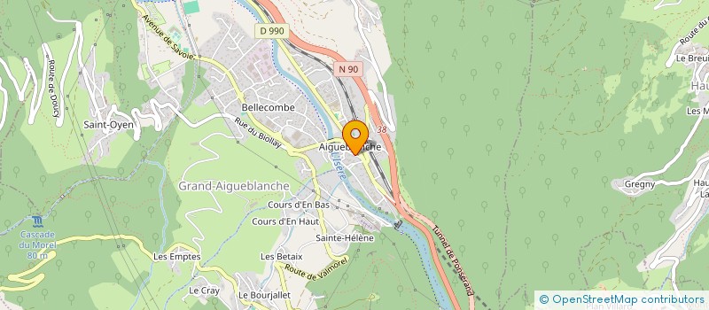 localisation de l'entreprise MADAME AURELIE FAVRE  GRAND-AIGUEBLANCHE