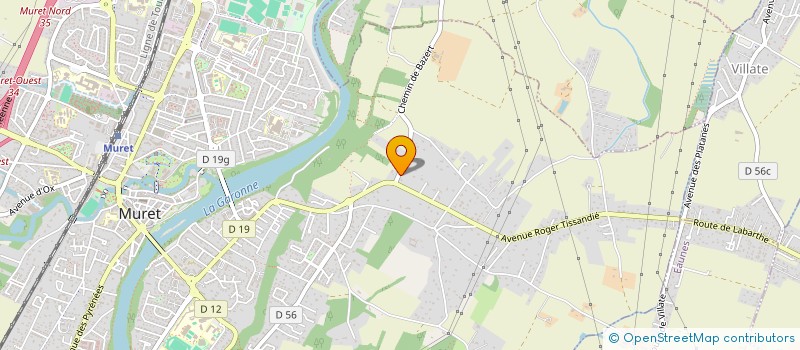 localisation de l'entreprise MADAME AURELIE FAYOLLE  MURET