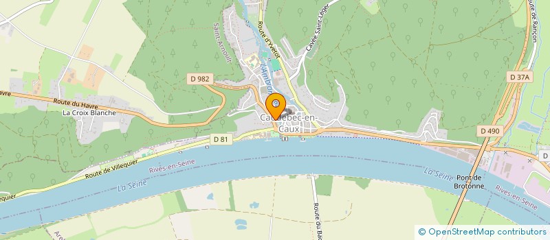 localisation de l'entreprise MADAME AURELIE FERAY  RIVES-EN-SEINE