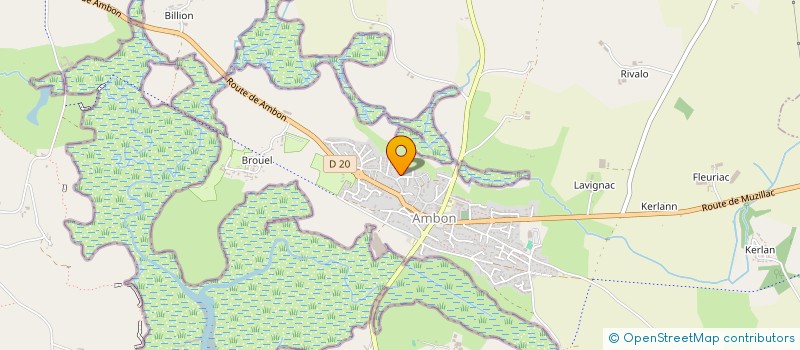 localisation de l'entreprise MADAME AURELIE FEREY  ARZAL