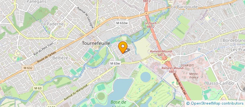 localisation de l'entreprise MADAME AURELIE FERNANDEZ à TOURNEFEUILLE