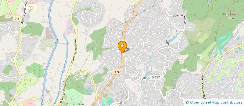 localisation de l'entreprise MADAME AURELIE FERRARI à FREJUS