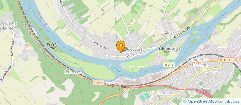 localisation de l'entreprise MADAME AURELIE FERREIRA REGO  BENNECOURT