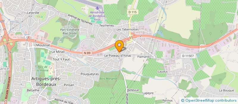 localisation de l'entreprise MADAME AURELIE FERRIE  ARTIGUES-PRES-BORDEAUX