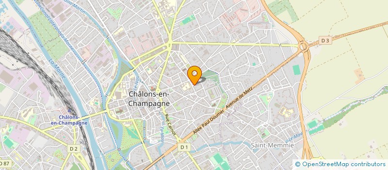 localisation de l'entreprise MADAME AURELIE FEUGEY  CHALONS-EN-CHAMPAGNE