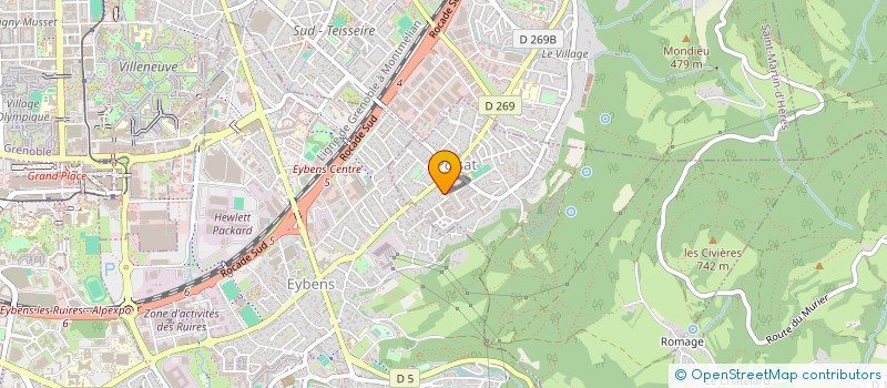 localisation de l'entreprise MADAME AURELIE FIGUET  POISAT