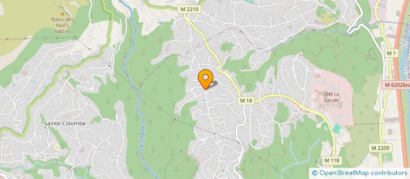 localisation de l'entreprise MADAME AURELIE FLACHER  VENCE