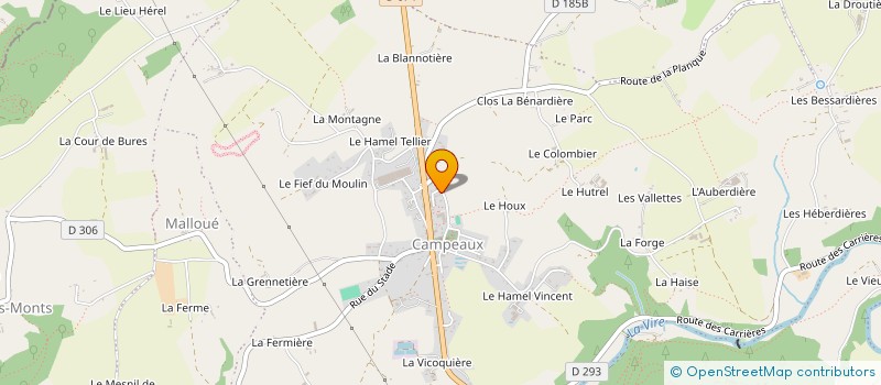 localisation de l'entreprise MADAME AURELIE FLEURY  SOULEUVRE EN BOCAGE