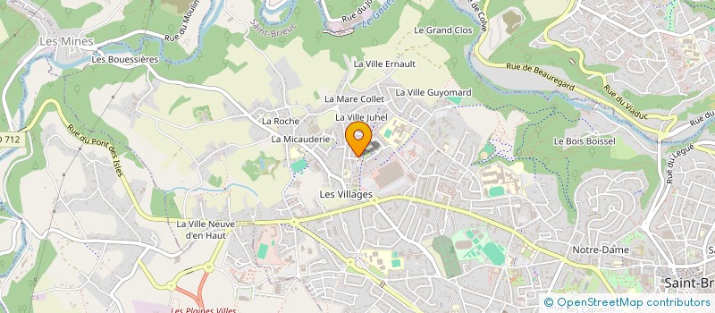 localisation de l'entreprise MADAME AURELIE FOLKS à SAINT-BRIEUC