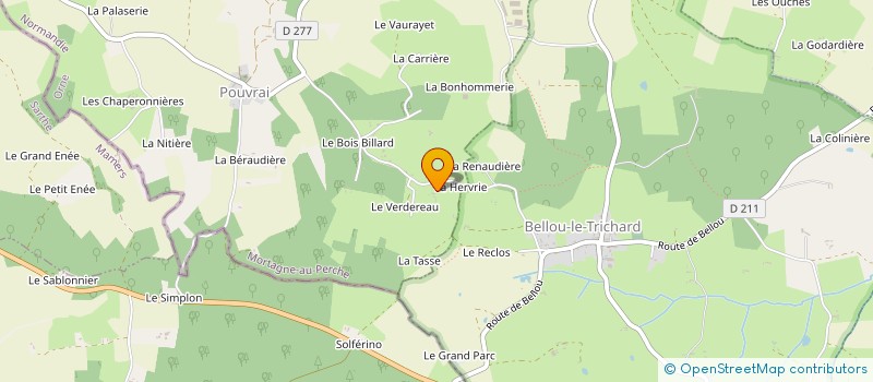 localisation de l'entreprise MADAME AURELIE FONTAINE à POUVRAI