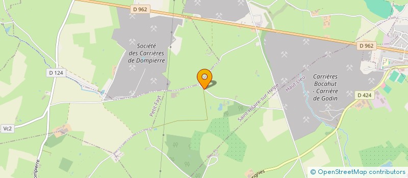 localisation de l'entreprise MADAME AURELIE FONTAINE à SAINT-HILAIRE-SUR-HELPE