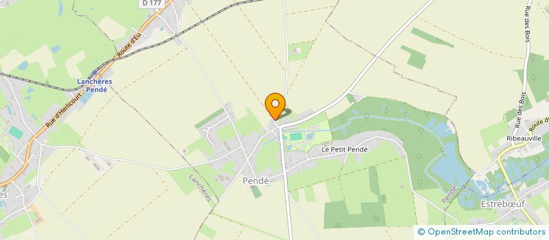 localisation de l'entreprise MADAME AURELIE FONTAINE  PENDE