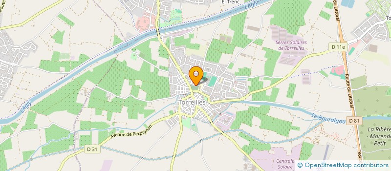 localisation de l'entreprise MADAME AURELIE FORCHER à TORREILLES