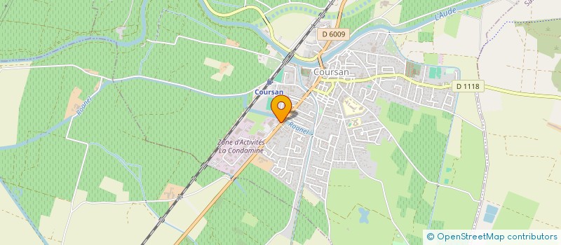 localisation de l'entreprise MADAME AURELIE FOUNTIC  COURSAN