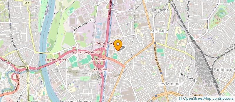 localisation de l'entreprise MADAME AURELIE FOURCADE à TOULOUSE