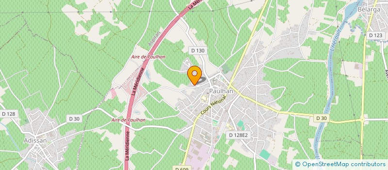 localisation de l'entreprise MADAME AURELIE FOURNIER  SAINT-PARGOIRE