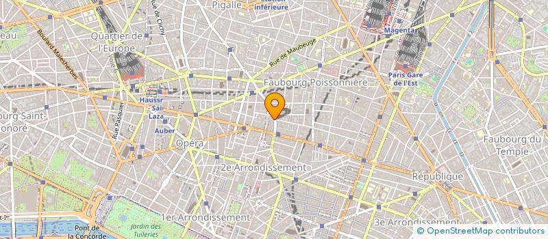 localisation de l'entreprise MADAME AURELIE FOURRE  PARIS