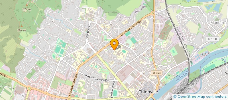 localisation de l'entreprise MADAME AURELIE FRANCIONI à THIONVILLE
