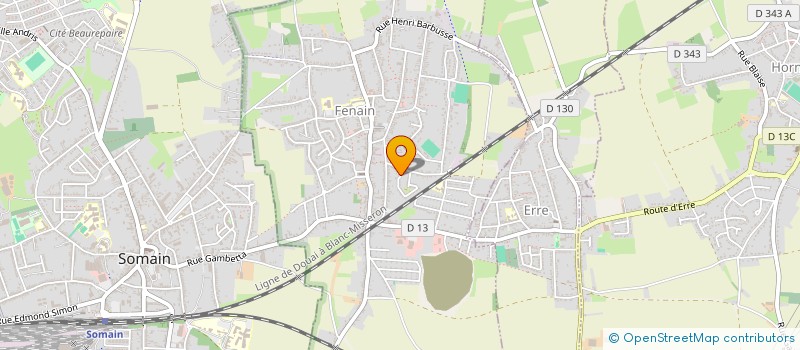 localisation de l'entreprise MADAME AURELIE FRAPPART  FENAIN