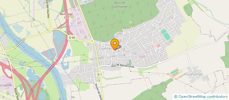 localisation de l'entreprise MADAME AURELIE FRASCHINI à GUENANGE