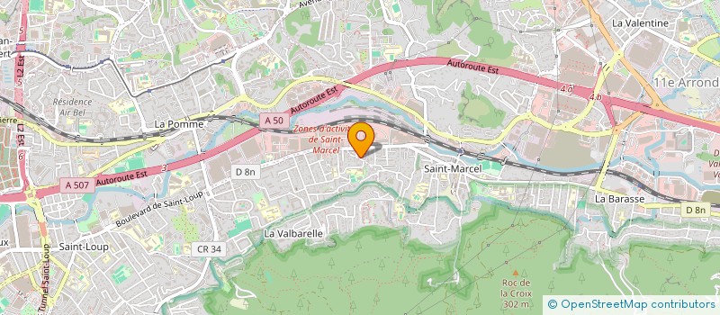localisation de l'entreprise MADAME AURELIE FRAT  MARSEILLE