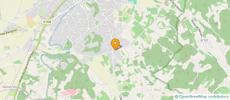 localisation de l'entreprise MADAME AURELIE FREMON  PERNES-LES-FONTAINES