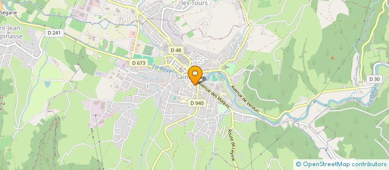 localisation de l'entreprise MADAME AURELIE FRESCALINE  SAINT-CERE