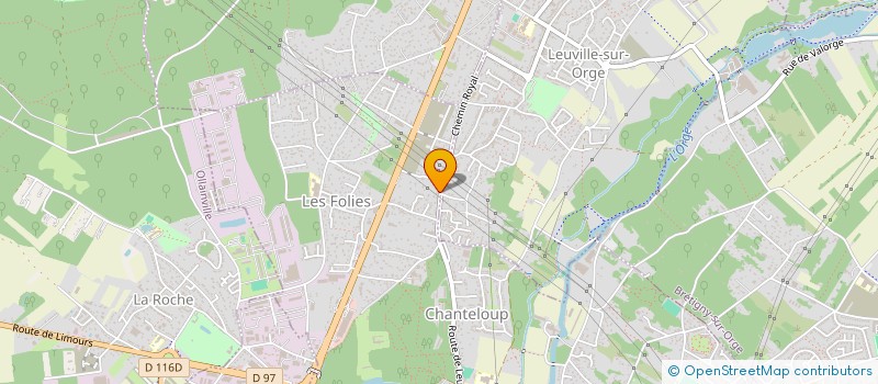 localisation de l'entreprise MADAME AURELIE FROGER  SAINT-GERMAIN-LES-ARPAJON