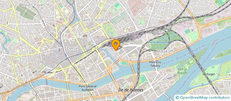 localisation de l'entreprise MADAME AURELIE FROGER à NANTES