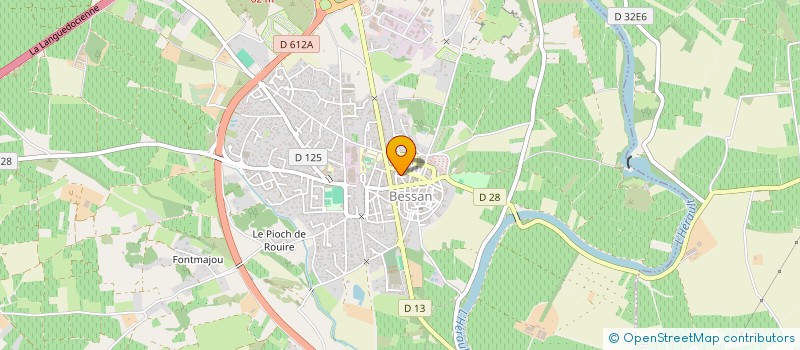 localisation de l'entreprise MADAME AURELIE FROMENT  BESSAN