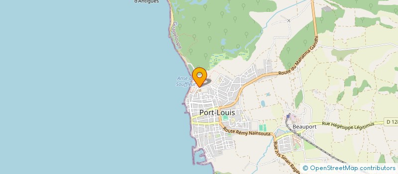 localisation de l'entreprise MADAME AURELIE FULRADE  PORT LOUIS
