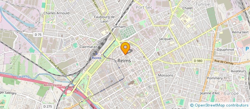 localisation de l'entreprise MADAME AURELIE GABON  REIMS